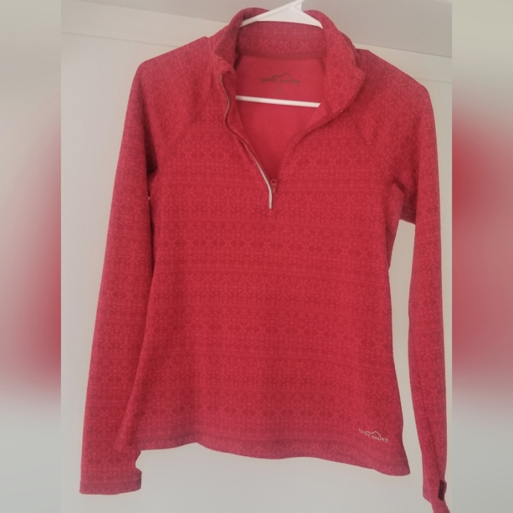 Eddie Bauer quarter zip pullover
